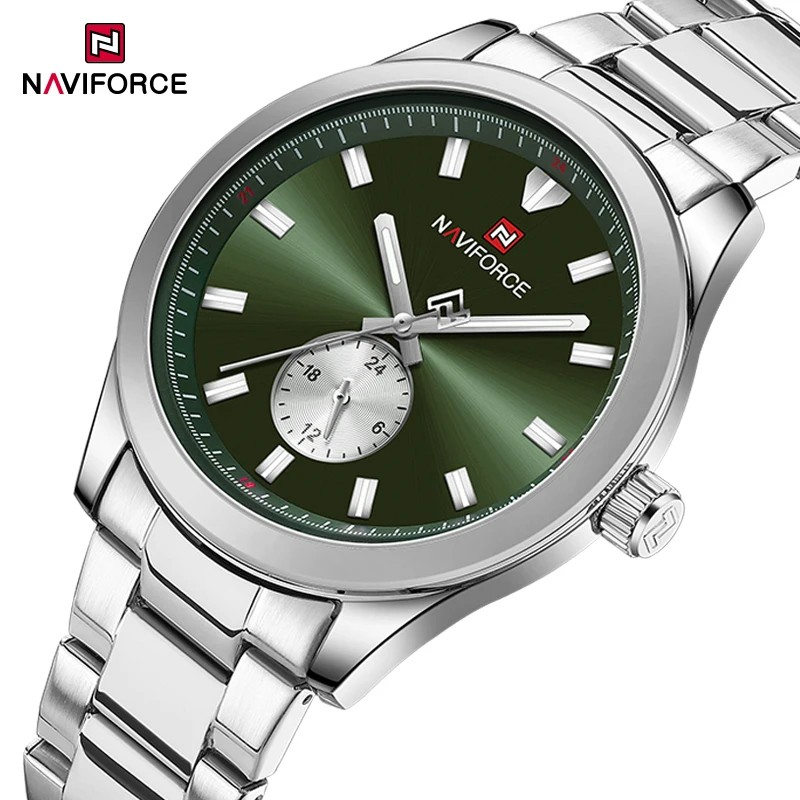 ساعت مردانه ناویفورس nf931 new edition green - تصویر 4